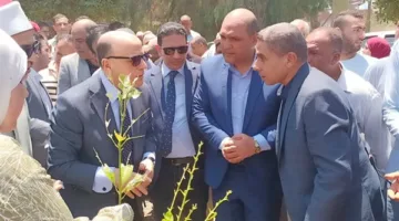 محافظ كفر الشيخ يطلق مبادرة لزراعة 1000 شجرة مثمرة في قرية سنهور المدينة