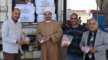 محافظة بني سويف تستلم دفعة من لحوم الأضاحي لدعم الأسر المحتاجة