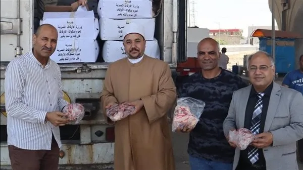محافظة بني سويف تستلم دفعة من لحوم الأضاحي لدعم الأسر المحتاجة محافظة بني سويف تستلم دفعة من لحوم الأضاحي لدعم الأسر المحتاجة