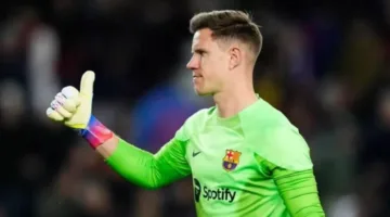 محاولات برشلونة للاستغناء عن تير شتيجن من صفوف الفريق.