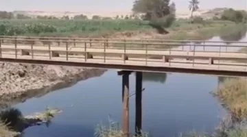 محطة تنقية جديدة في المنيا لحل مشكلة تلوث مصرف المحيط خلال أسابيع
