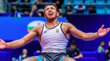 محمد إبراهيم كيشو يعلن إنهاء مسيرته في رياضة المصارعة الرومانية