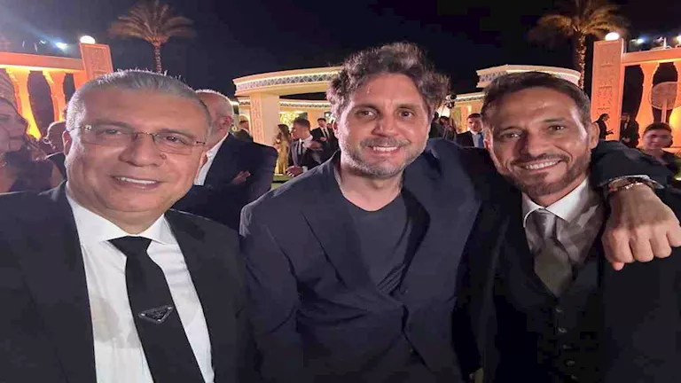 محمد إمام، يوسف الشريف، وعمرو الليثي… النجوم في حفل زفاف حفيد عادل محمد إمام، يوسف الشريف، وعمرو الليثي… النجوم في حفل زفاف حفيد عادل