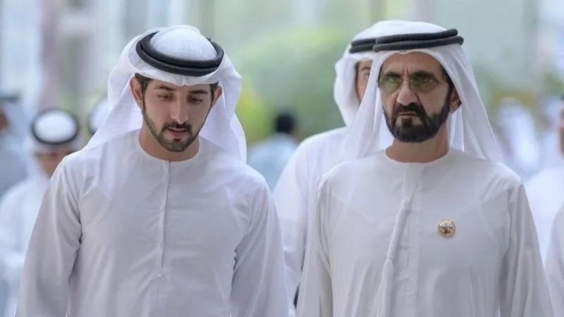 محمد بن راشد إلى حمدان بن محمد: أرسل لك أصدق المشاعر وأحلى التمنيات. محمد بن راشد إلى حمدان بن محمد: أرسل لك أصدق المشاعر وأحلى التمنيات.