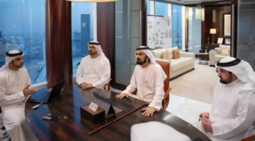 محمد بن راشد يIntroducing a New System for Measuring Government Performance Using Artificial Intelligence