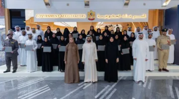 محمد بن راشد يحضر حفل تخرج دفعة جديدة من حاملي دبلوم المسرعات الحكومية