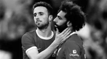محمد صلاح يحضر تدريبات ليفربول بحزن بعد وفاة دييجو جوتا