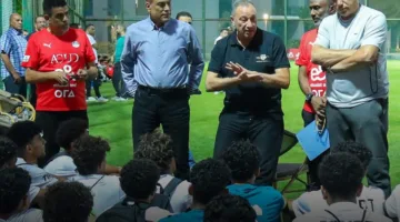 محمود الخطيب يؤازر منتخب مصر للشباب تحت 17 سنة تحضيرًا لكأس العالم.