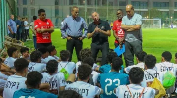 محمود الخطيب يدعم منتخب الشباب قبل بطولة كأس العالم تحت 17 عاماً