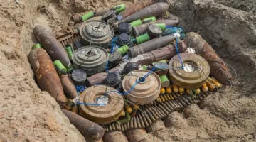 «مسام» يتخلص من أكثر من 6 آلاف عنصر من مخلفات النزاع في أبين باليمن
