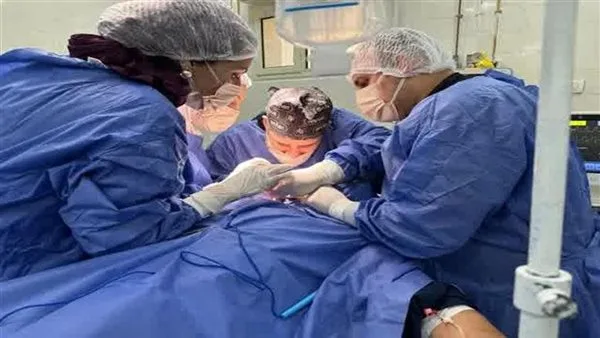 مستشفى صدر المنيا يحقق إنجازًا طبيًا بعملية إزالة ورم نادر من فك شاب مستشفى صدر المنيا يحقق إنجازًا طبيًا بعملية إزالة ورم نادر من فك شاب