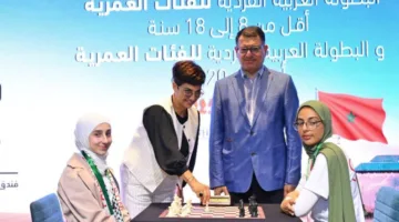 مشاركة متساوية في انطلاق البطولة العربية للشطرنج