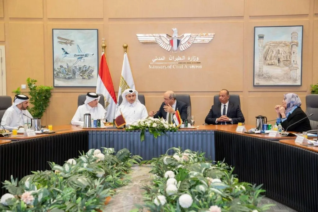 مشروع تعاون بين مصر وقطر لتحسين شبكات الطيران مشروع تعاون بين مصر وقطر لتحسين شبكات الطيران