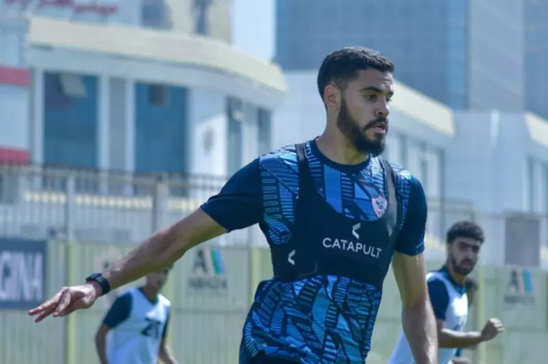 مصدق يشارك في تمارين الزمالك الجماعية وبنتايك يستمر في برامج التأهيل
