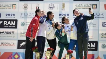 مصر تحرز ميداليتين ذهبيتين في سباق التتابع لبطولة العالم للخماسي الحديث تحت 19 سنة