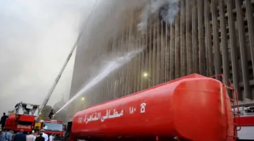 مصر: قرار رئاسي بتشكيل لجنة للتحقيق في أسباب حريق «سنترال رمسيس»