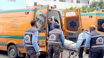 مصرع وإصابة 7 أفراد، بينهم طفلان، في حادث تصادم بأسيوط