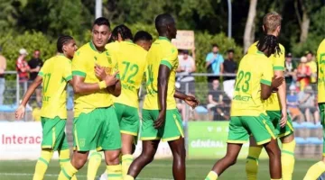 مصطفى محمد يسجل هدفًا خلال هزيمة نانت أمام جانجون 1-2 في مباراة ودية