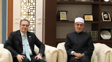 مفتي الجمهورية يناقش مع رئيس “المركزية للتنظيم والإدارة” سبل تعزيز التعاون المشترك