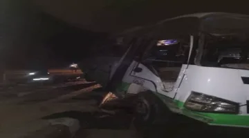 مقتل 3 فتيات وإصابة 12 شخصًا آخرين.. نعرض الصور الأولى لحادث الصحراء في المنيا