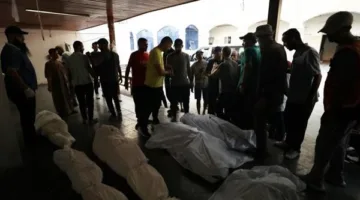 مقتل 8 فلسطينيين جراء قصف إسرائيلي على مدينة غزة ومخيم النصيرات