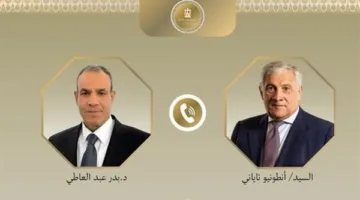 مكالمة هاتفية بين وزير الخارجية ووزير الهجرة ونظيره الإيطالي