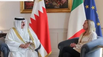 ملك البحرين يناقش مع رئيسة وزراء إيطاليا جهود التوصل إلى وقف إطلاق النار في غزة