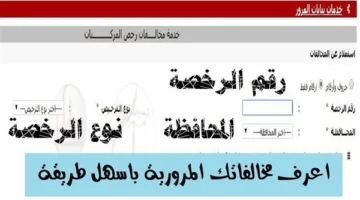 من المنزل.. كيفية الاستعلام عن مخالفات المرور بواسطة موقع النيابة العامة ورابطه.