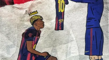 من مارادونا إلى ميسي ولامال: القميص رقم 10 في برشلونة، هل هو مسار نحو المجد أم لعنة تؤدي إلى الرحيل؟