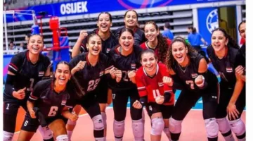 منتخب الفتيات للكرة الطائرة يلتقي كرواتيا اليوم في البطولة العالمية