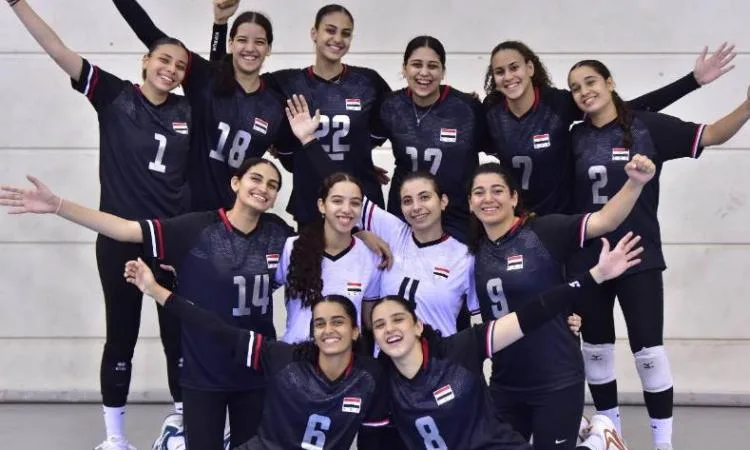 منتخب الناشئات المصري للكرة الطائرة تحت 19 سنة يتعرض للخسارة في أول مباراة له أمام ألمانيا منتخب الناشئات المصري للكرة الطائرة تحت 19 سنة يتعرض للخسارة في أول مباراة له أمام ألمانيا