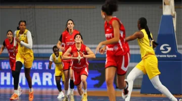منتخب كرة السلة النسائي يتعرض للهزيمة أمام كوت ديفوار في بطولة الأفروباسكت
