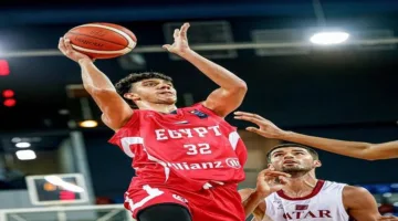 منتخب مصر الأولمبي يتفوق على قطر في بداية البطولة العربية لكرة السلة “للرجال” في البحرين