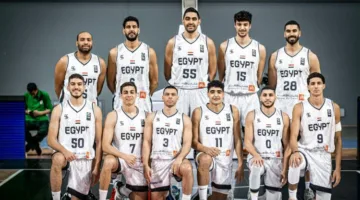 منتخب مصر لكرة السلة يتحضر للمشاركة في البطولة الدولية الودية في بيروت