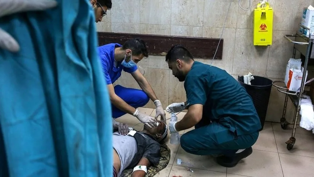 منظمة الصحة العالمية تحذر من انهيار النظام الصحي في غزة بشكل كامل منظمة الصحة العالمية تحذر من انهيار النظام الصحي في غزة بشكل كامل
