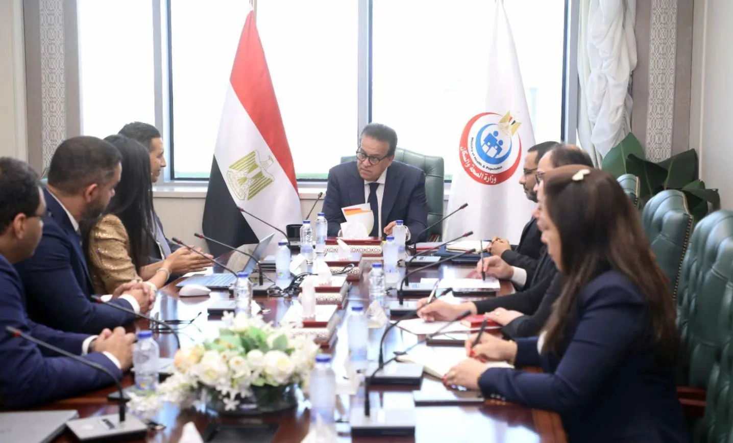 الصحة تناقش مع شركة ساندوز سبل تعزيز التعاون في تطوير صناعة الأدوية ودعم المبادرات الصحية الوطنية.