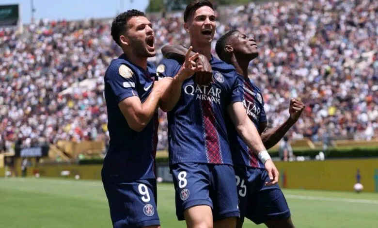 «مواجهة حاسمة».. باريس سان جيرمان يلتقي بايرن ميونيخ في ربع نهائي كأس العالم للأندية «مواجهة حاسمة».. باريس سان جيرمان يلتقي بايرن ميونيخ في ربع نهائي كأس العالم للأندية