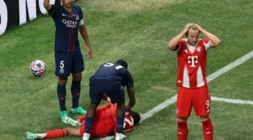 موسيالا يتعرض لكسر في عظمة الساق وإصابة في الأربطة.