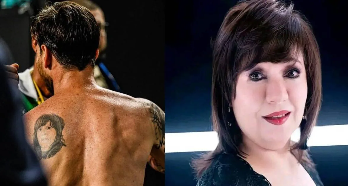 ميسي نقش صورتي على ظهره.. فنانة مصرية تثير الجدل على مواقع التواصل الاجتماعي ميسي نقش صورتي على ظهره.. فنانة مصرية تثير الجدل على مواقع التواصل الاجتماعي