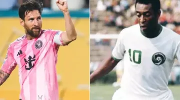 ميسي يتجاوز إنجازات بيليه في الساحة الرياضية الأمريكية