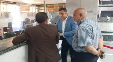 نائب محافظ بورسعيد يراقب تقدم العمل في المركز التكنولوجي لخدمة المواطنين