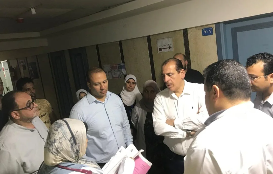نائب وزير الصحة يزور المرافق الصحية في محافظة مطروح ويحث على تحسين الخدمات نائب وزير الصحة يزور المرافق الصحية في محافظة مطروح ويحث على تحسين الخدمات