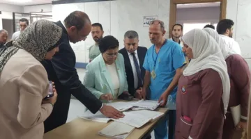 نائب وزير الصحة يقوم بزيارة المنشآت الصحية في الدقهلية