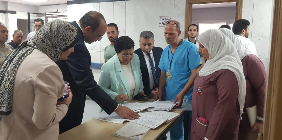 نائب وزير الصحة يقوم بزيارة المنشآت الصحية في الدقهلية نائب وزير الصحة يقوم بزيارة المنشآت الصحية في الدقهلية