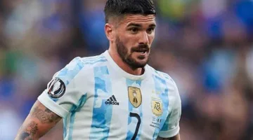 نادي إنتر ميامي الأمريكي يضم اللاعب الأرجنتيني رودريجو دي بول.