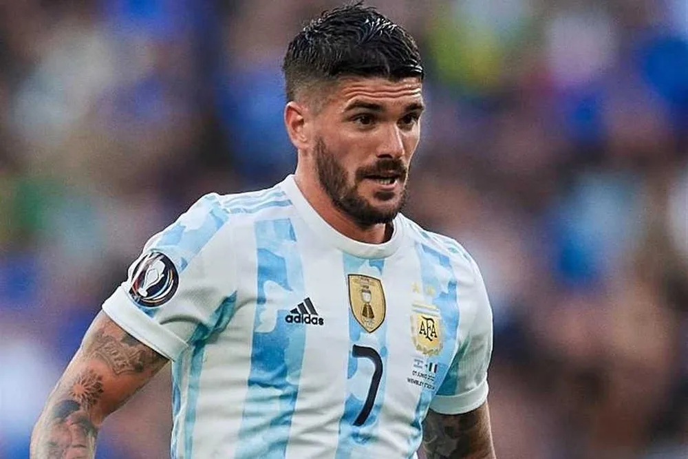 نادي إنتر ميامي الأمريكي يضم اللاعب الأرجنتيني رودريجو دي بول.