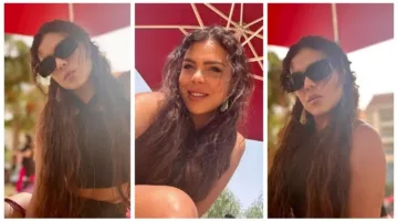 ناهد السباعي تشارك صورًا بزي صيفي جريء