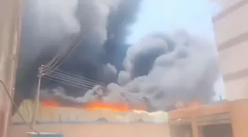 نجاح السيطرة على حريق في مخزن البدرشين دون تسجيل إصابات