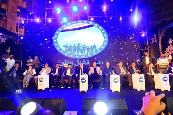 نجوم الفن والرياضة في مصر يشاركون في احتفالية “مستقبل وطن” بمناسبة ذكرى 23 يوليو في الإسكندرية.