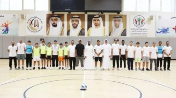 نجوم كرة القدم كضيوف مميزين في فعالية «أنا رياضي» بنادي مليحة
